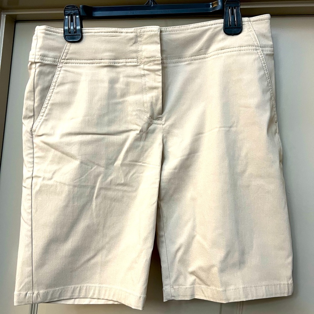 Light Tan 10” Golf Shorts